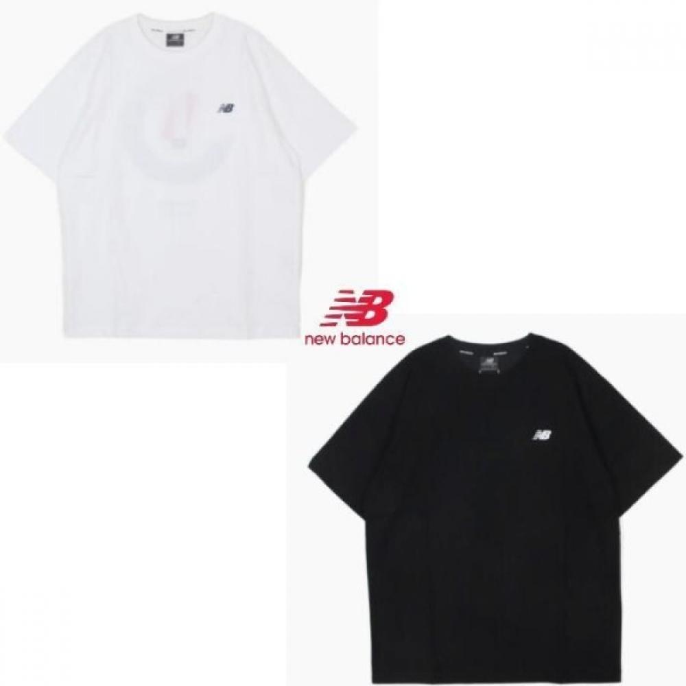 

New Balance Runners Club Short Sleeve Tees Nbnefco273 2 Types (10)White/95(M)
