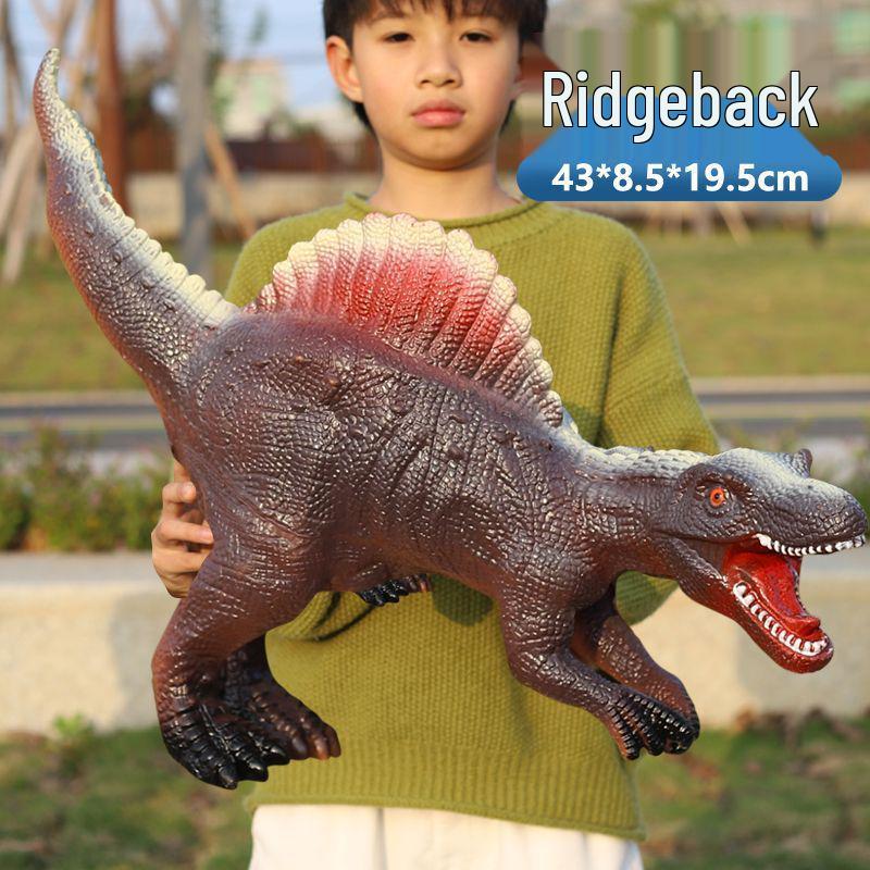 Large Soft Rubber Tyrannosaurus Rex Dinosaur Toy for Kids
