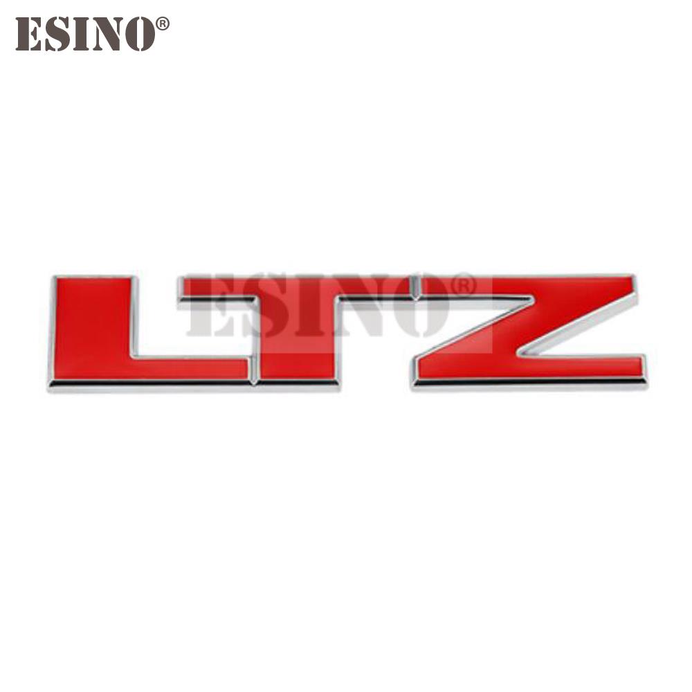 

Car Styling 3D LTZ Metal Zinc Alloy Car Sticker Badge Body Rear Trunk Adhesive Decal Emblem for Chevrolet Silverado Cruze Spark