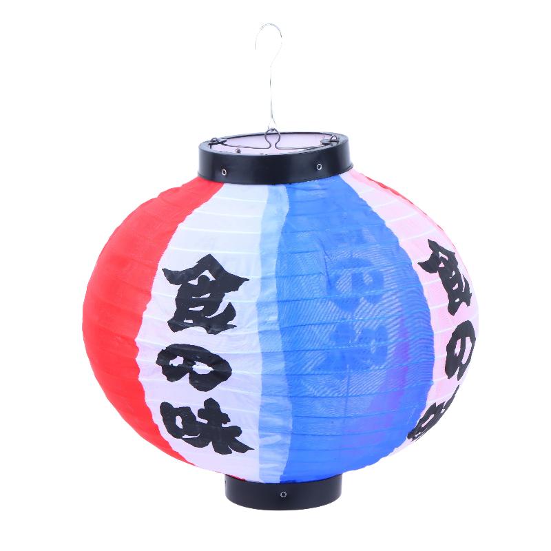 Japanese Style Hanging Lantern Waterproof Fabric For Sake Izakaya Sushi Lamian Noodles Cuisine Restaurant Traditional Decoration