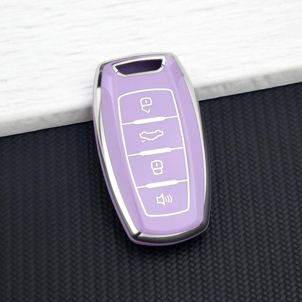 4 Buttons New Tpu Car Key Case Cover For Great Wall Haval Hover H1 H4 H6 H7 H9 F5 F7 H2S Gmw Coupe Protected Keyless Case Rings