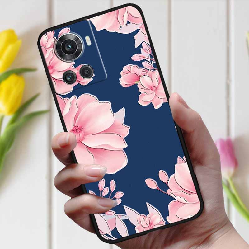 For Oneplus ACE Case Oneplus 10R 5G 3D Relief Cartoon Emboss Silicone Shockproof Cover For Oneplus 10 R Ace Case Coque Bumper