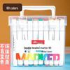 Master Dual-Tip Refillable Markers for Kids - Oil-Based Colored Pens for Art and Drawing