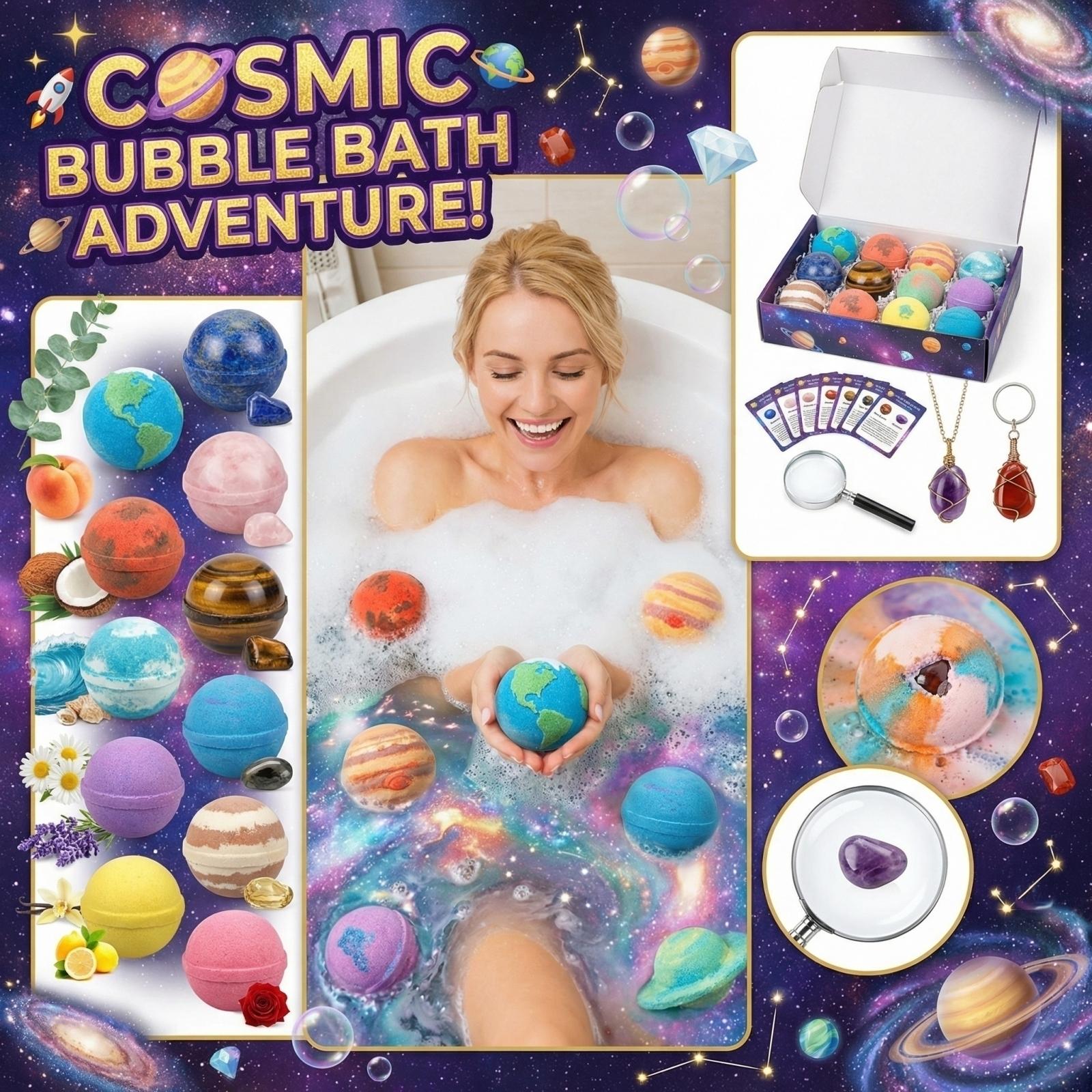 

Fun Planet Meteorite Bubble Bath One Size