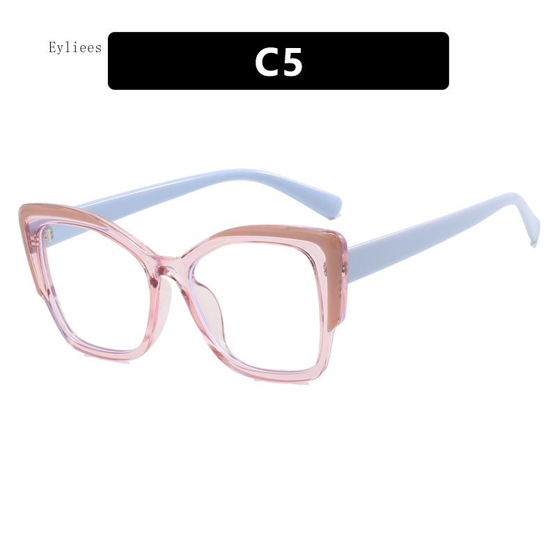 Vintage Eyeglass Frames for Women Fashion Ladies Glasses Frame Luxury Designer Cat Eye Glasses Optic Frame Anti Blue Light