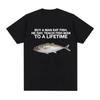 Funny Fish Diagram Meme Graphic T Shirt Unisex Women Retro High Quality Fashion Tshirts Tops Casual  Cotton Oversized Tshirt