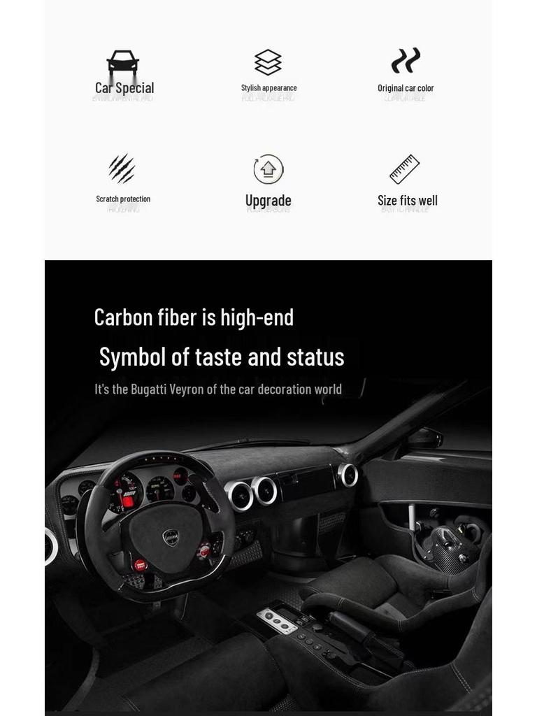 BMW 3er F30 Kohlefaser Scheinwerferaugenbrauen Zierleisten