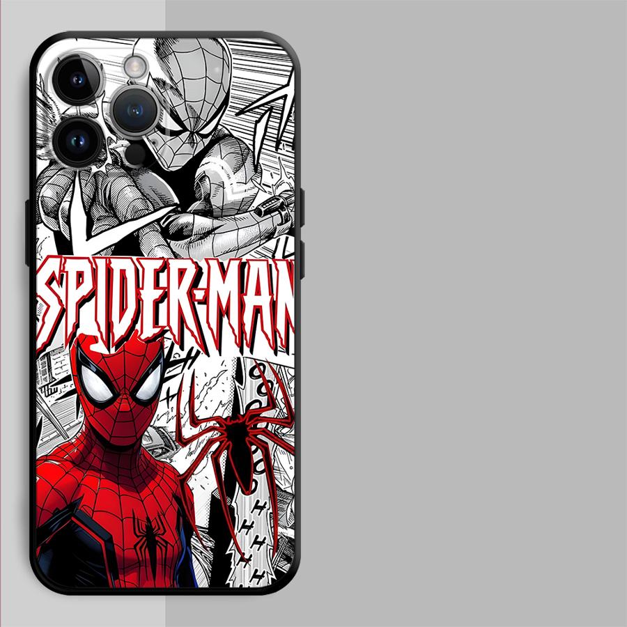 Marvel Comic Deadpool Fodral Telefonfodral för Apple iPhone 16 15 Pro 7 8 Air XR XS MAX 11 17 Pro Max 12 14 13