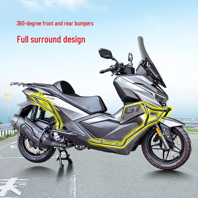 Full Coverage Bumpers & Bars for 26 Wuji SR250GT Scooter Models