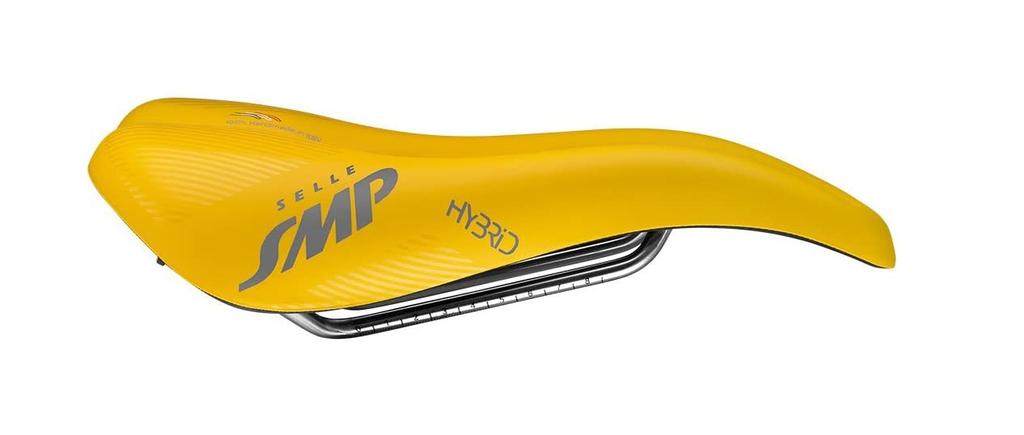 SELLE SMP HYBRID saddle matte yellow HYBRID03-GI