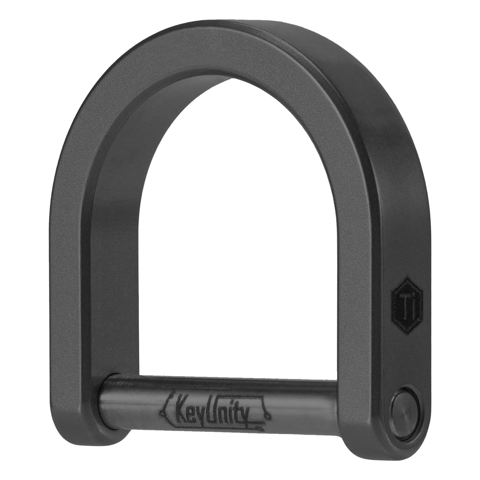 KeyUnity KA17 Титановое кольцо для ключей D-образное кольцо брелок, легкий, D-образный, ключи от машины, DIY ключ 23mm