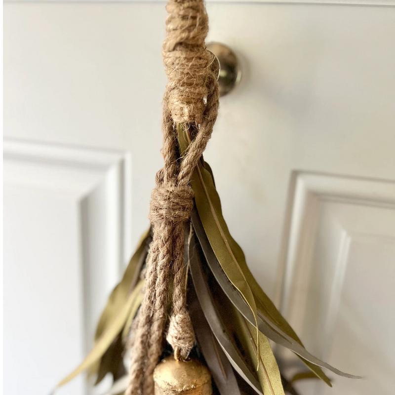 Winter Wreaths For Front Door Outdoor Home Decorations Christmas Bells Decorations Christmas Wreaths For Outside Artificial