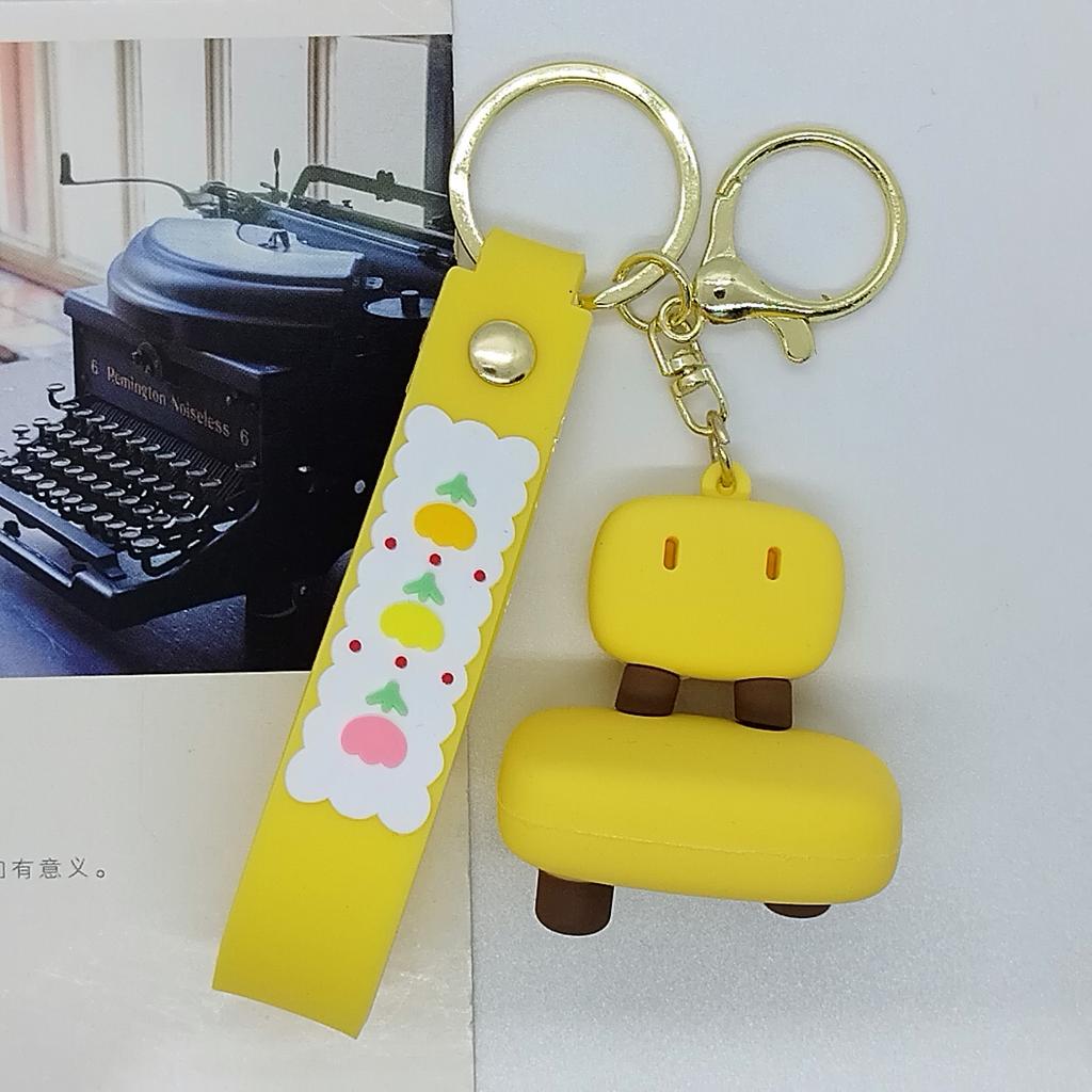 New Creative Cartoon Ringtooth Journey Doll Keychain Bag Car Keychain Accessories Wholesale Kawaii Cute Personalized Gifts Y2k