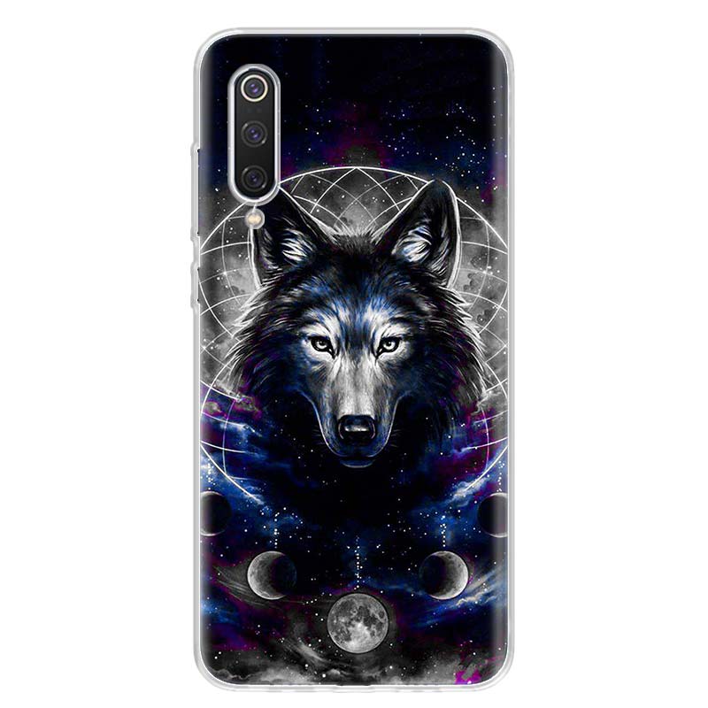 Wolf painting Animal Soft Phone Case For Xiaomi Redmi Note 15 14 14S 13 12 Pro Plus 12S 11 11S 11E 10 10S 11T 5G Fundas Coque Re
