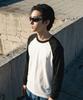 REBRENNER Basic Mood Raglan Long Sleeve Wine