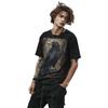Spiral Direct Unisex Adult Raven Wise Back Print T-Shirt