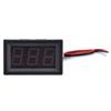 3 Wire DC Digital Display Voltmeter Display 0.56 Inch LED Digital External Display Module DC 099.9V(Blue Red )