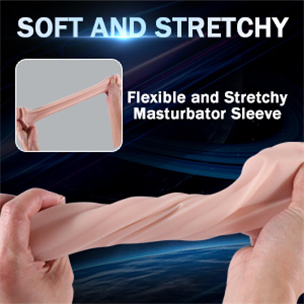 Automatic Sucking Male Masturbator Vibration Sex Toy  Pocket Vagina Pussy  Oral Sucking Masturbator Toy Adults Goods for Man