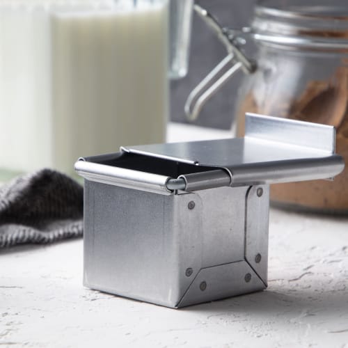 Endo Shoji Bread Mold, Commercial Use, New Type, with Lid, 5cm, Ulster, Made in Japan, WSY1801