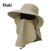Unisex Outdoor Sun Protection Hat with Neck Flap