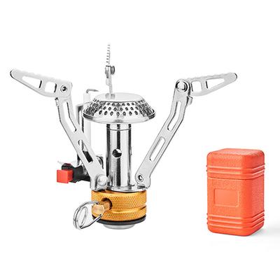 Outdoor Electronic Ignition Stoves Portable Cooking Accessory Foldable Gasstove Adjustable