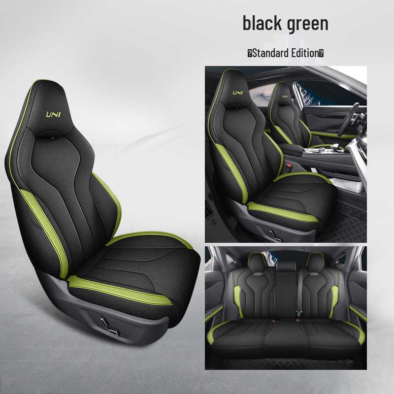 Всесезонные дышащие льняные чехлы на сиденья для Changan Uni-V 2023-2025, чехлы с полным покрытием