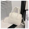 2024 Summer New Korean Fashion Handheld Small Square Bag Women's Commuter Small Bag Simple Single Shoulder Crossbody Bag