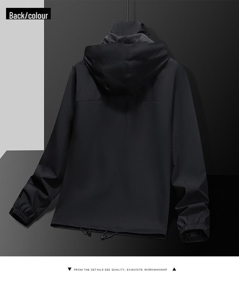 Men’s 2024 Casual Hooded Outdoor Sports Jacket for Youth