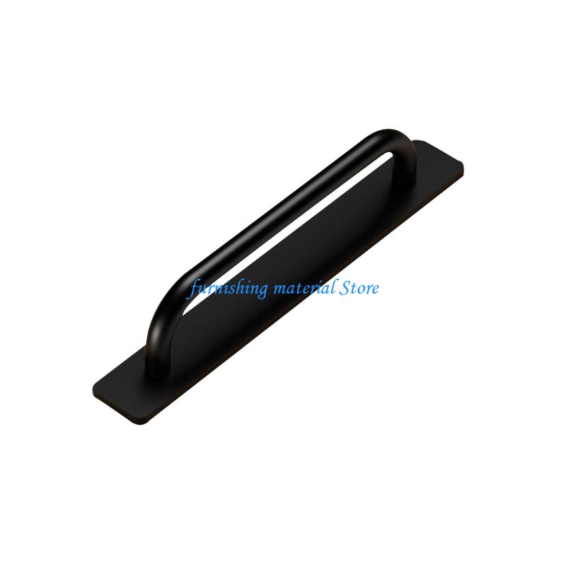 Y5GD Aluminum Alloy Glass Door Handle Replacement Nonslip Glass Door Pull Handle for Sliding Door Secure Grip Enduring