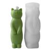 3D Katzenform Kerze Silikonform Seifenherstellungsformen Einzigartige Sitzende Katzen Silikonformen für Seife Resin Dekorationen