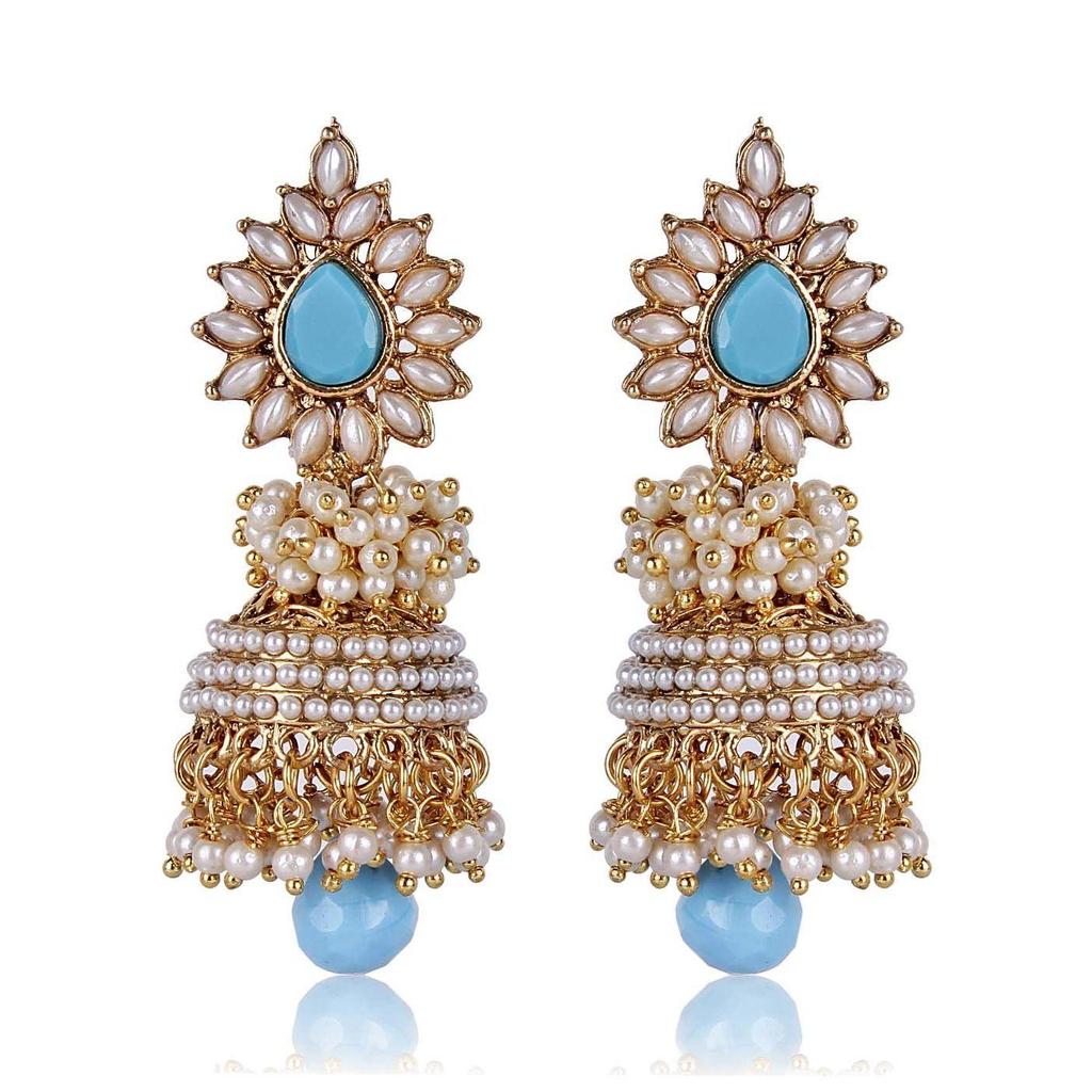 Pearl Stylish Fancy Traditional Jhumki for Women