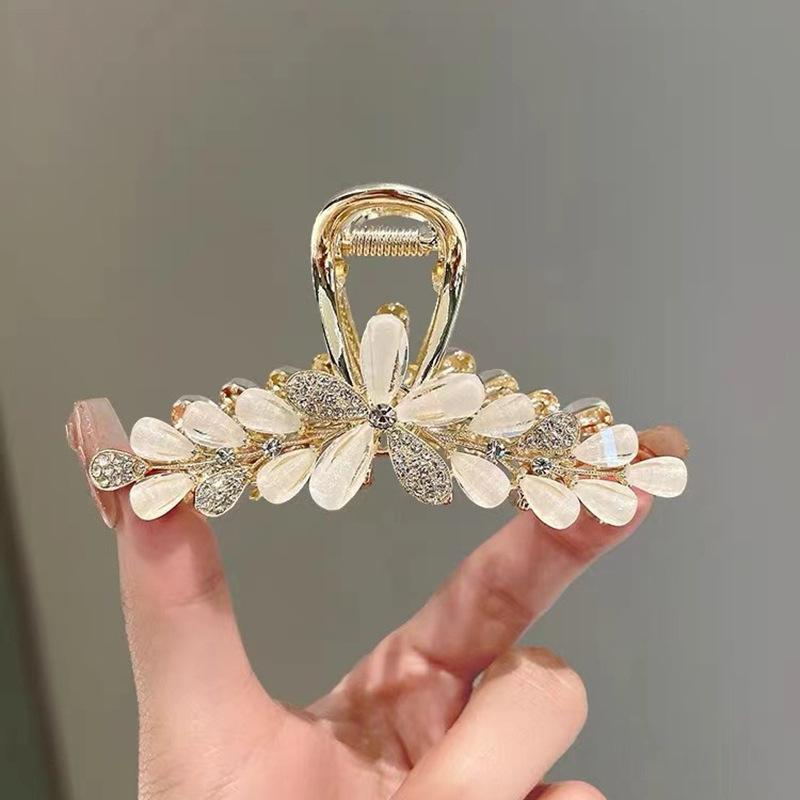 Exquisite Blumen-Haarklammer Koreanische Süße Haarnadeln für Mädchen Haarschmuck