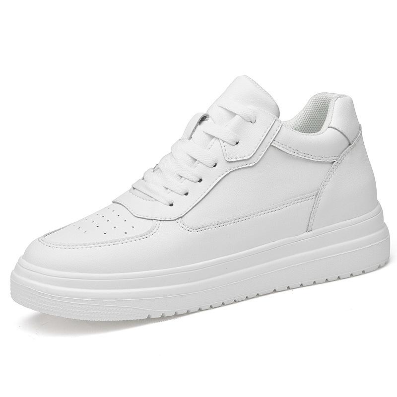 Men Leather Height Increasing Shoes for