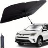 Portable Car Windshield Sunshade Umbrella - Sun Protection & Heat Insulation, Free Shipping