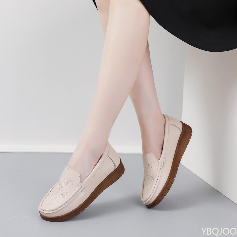 Spring Autumn Women's shoes Soft soled Casual Flats Anti slip wear-resistant mother's shoe Versatile comfort ladies Shoes Mujer