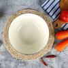 ZISIZ Retro Enamel Soup Basins with Lids - Mushroom Pattern