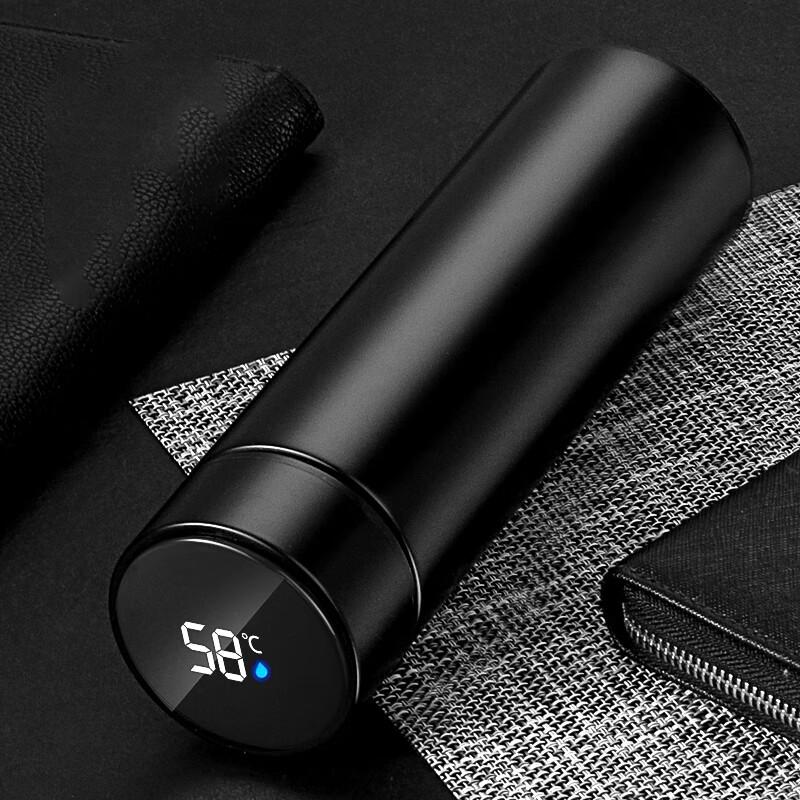 Smart Temperature Display Thermos with Tea Infuser