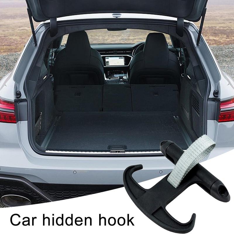 Trunk Cargo Hanger Damping Cargo Hooks With U-Shaped Hooks And Elastic Band Car Interior Accessory For Cars Trunks Rvs And Lorry
