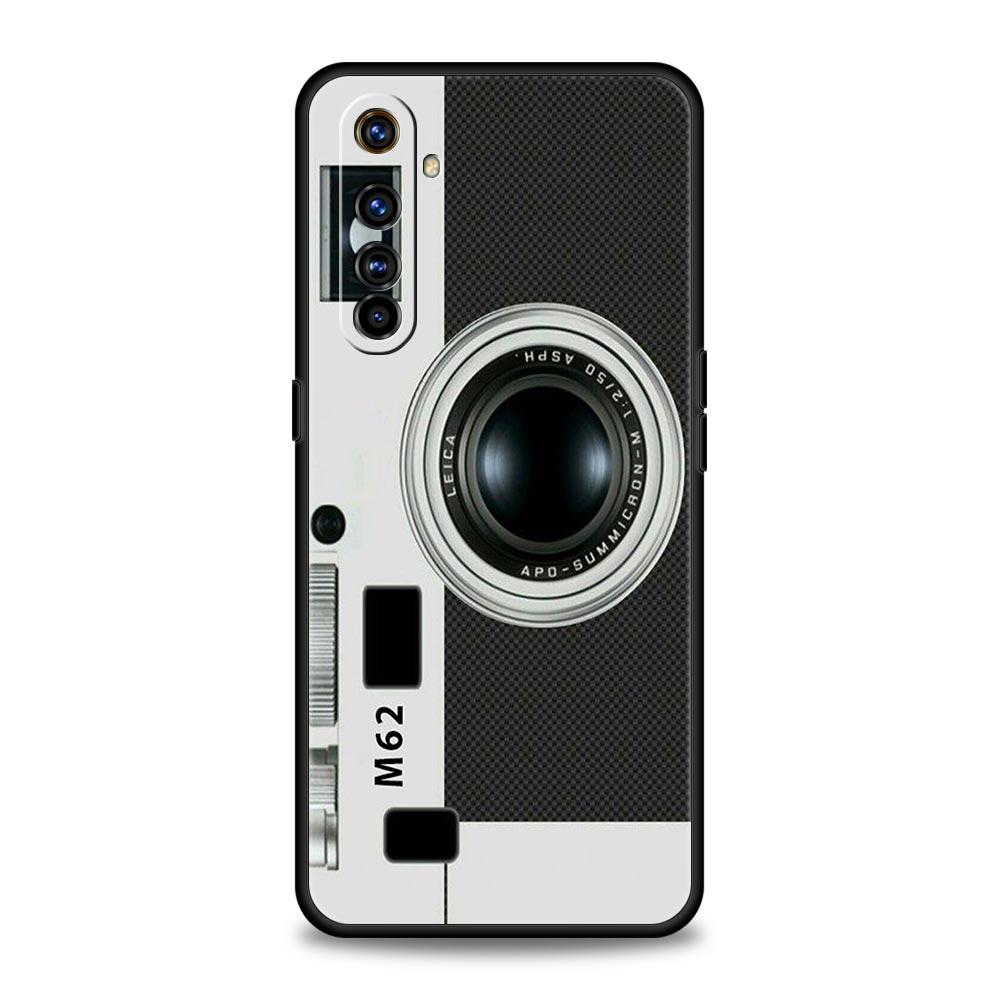 

Чехол для телефона в стиле ретро-камеры для Realme 13 12 10 9 8 7 GT3 GT5 GT2 Pro Plus 5G C21 C25 C35 GT Neo 2 3 3T 5 Realme C21