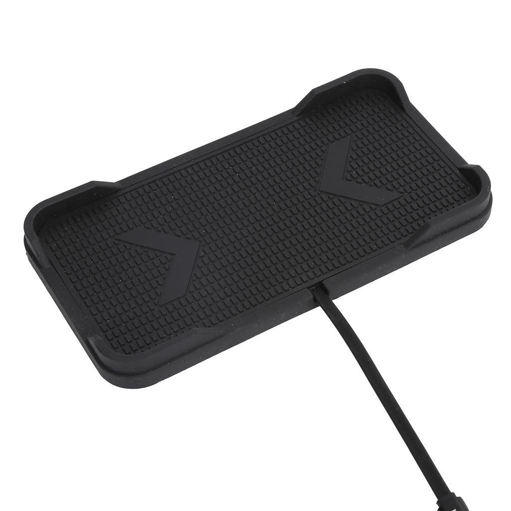 Wireless Car Charger Qi Charging Pad NonSlip 10W 7.5W Fast Wireless Charger Pad for Car