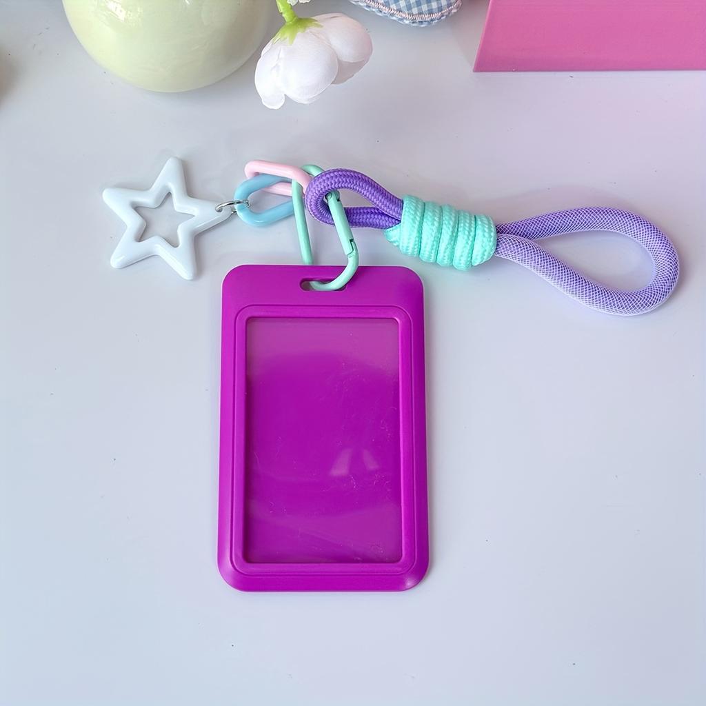 1PC 2D Single Color Card Holder, Business Card Holder, Student Name Card