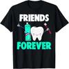 Kawaii Cat Holding A Toothbrush With Toothpaste T-Shirt
