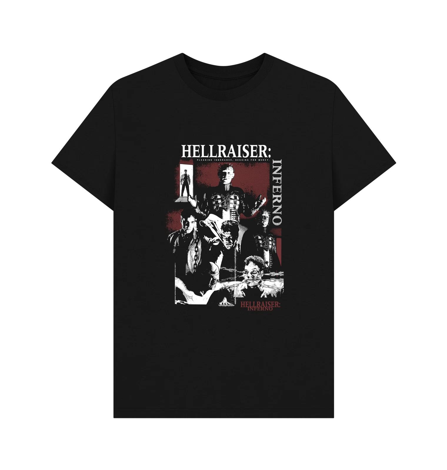 

PREMIUM OFFICIAL Hellraiser Hellraiser Black Inferno Beg For Mercy T-Shirt XL
