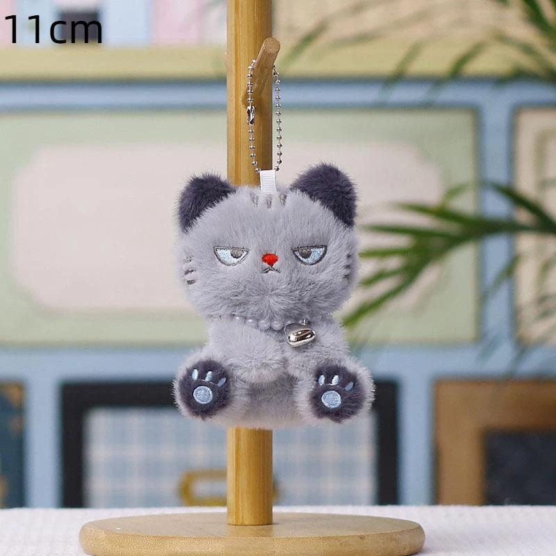 1Pcs Cute Dog Plush Doll Keychain Kawaii Stuffed Puppy Bag Charm Soft Backpack Pendant Keyring Collectible Gift For Girls Women