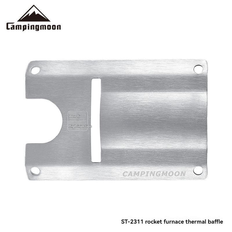 Thickened Stainless Steel Jcb Rocket Stove Heat Resistant For Cassette Stove Safety Explosion-Proof Insulation Board