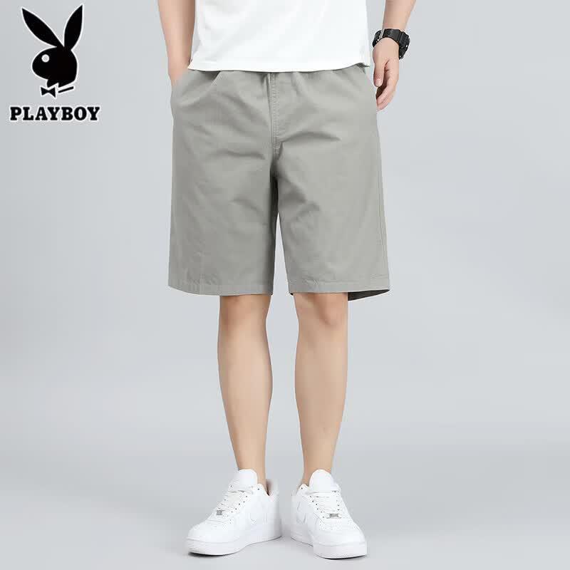 PLAYBOY Men s Summer Cotton Cargo Shorts US 10 хаки