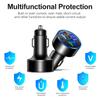 5 Ports 150W Car Charger Fast Charging PD QC3.0 USB C Car Phone Charger Type C Adapte