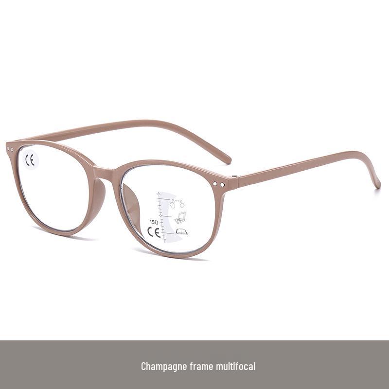 Multifocal Anti-Blue Light Reading Glasses for Presbyopia – Comfortable Dual-Use for Near and Far.