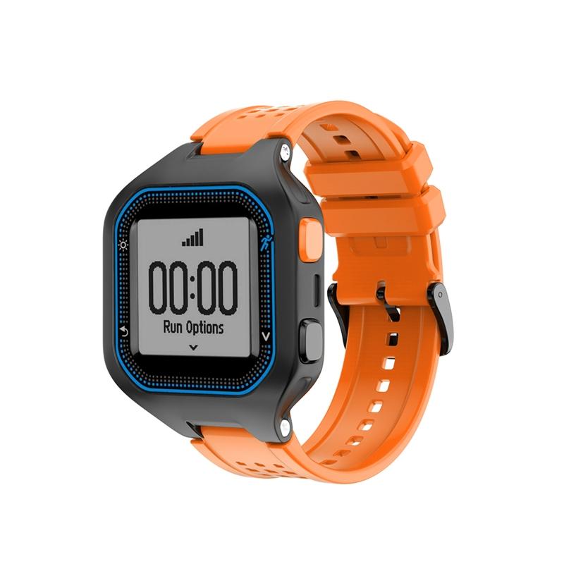 Fit for Forerunner 25 Male Band Adjustable Smartwatch Silica Wear Resistant Strap Wristbands Bracelet with Tools
