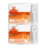 Semi-Half High-Toughness Dental Floss Picks